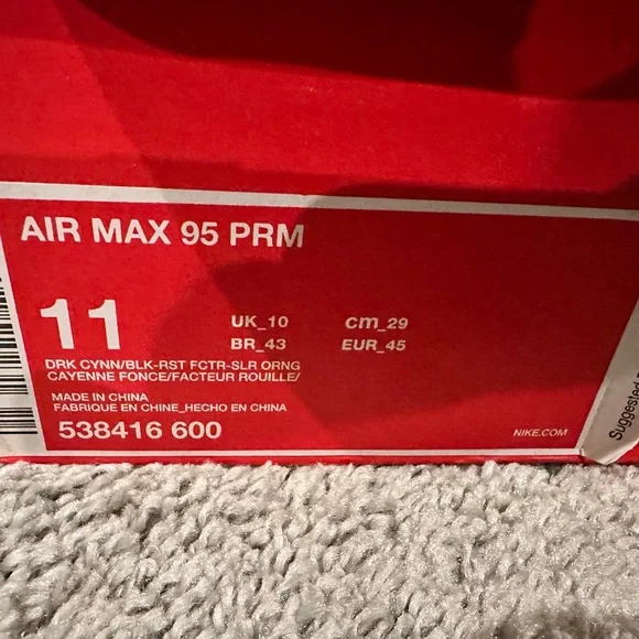 Nike Men's Air Max 95 Campfire - Picture 6 of 6